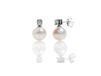 Pendientes Promesse Mujer in Oro blanco Perla OQP/MM775 - OQP/MM775